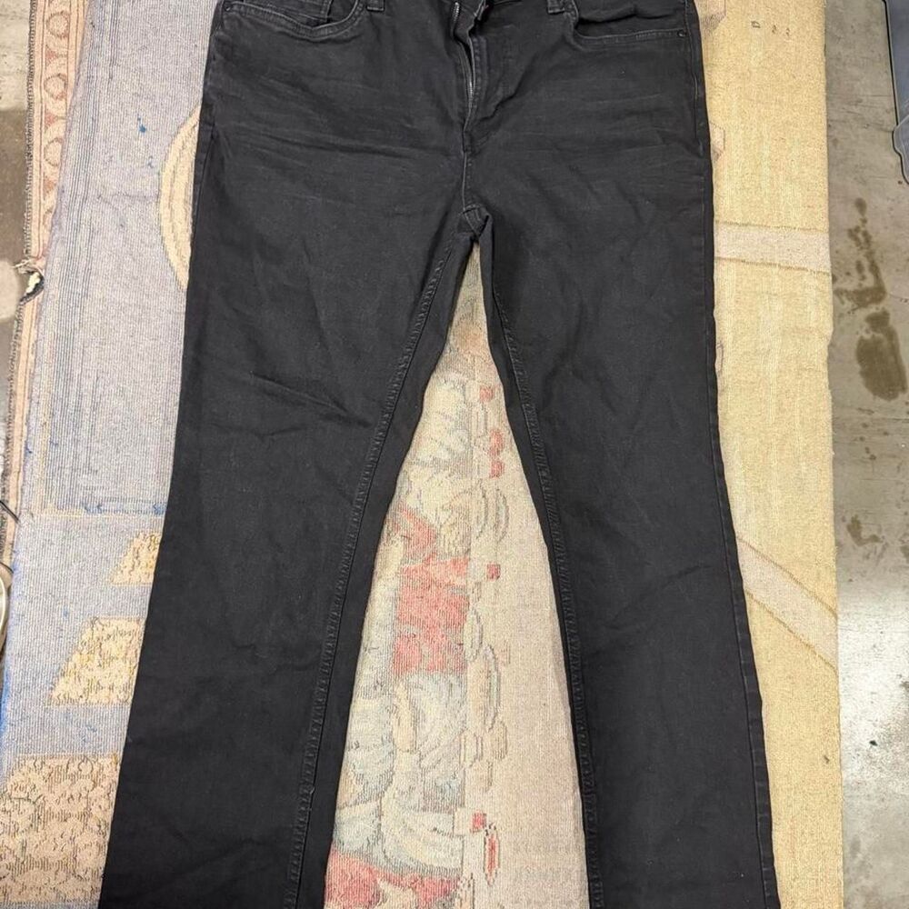Unbranded Men's Black and Grey Jeans